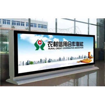 Street Outside Bank Business Advertising Double Sides Scrolling Display LED Light Boxes